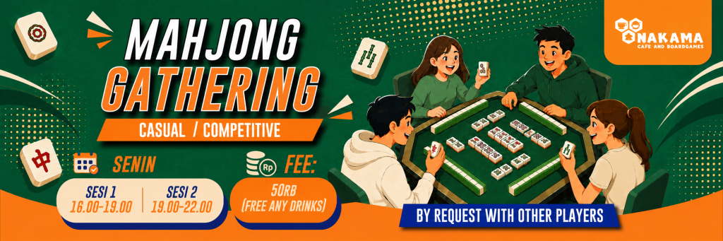 Teman Sibuk? Datang Sendiri Ke Mahjong Gathering Nakama Tiap Senin!