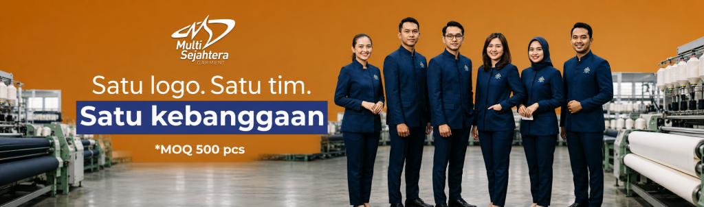SATU LOGO, SATU TIM: BANGUN KEBANGGAAN KARYAWAN LEWAT SERAGAM PREMIUM!