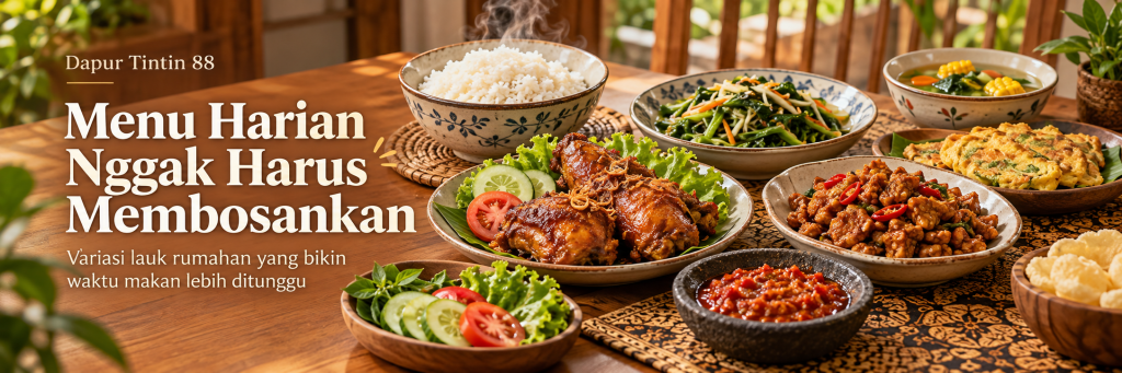 Makan Tiap Hari Nggak Harus Membosankan: Kenapa Variasi Menu Itu Penting