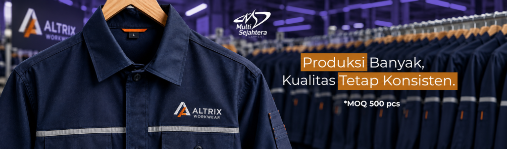Produksi Banyak, Kualitas Tetap Konsisten: Standar Seragam Kerja yang Tidak Pilih-Pilih