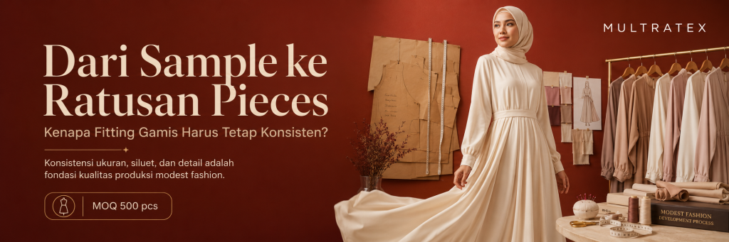 Konveksi Gamis Berkualitas dengan Fitting Konsisten | Multratex