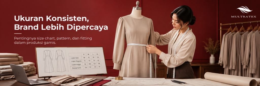 Fit yang Konsisten, Brand yang Lebih Dipercaya: Kenapa Ukuran Sangat Penting dalam Produksi Gamis