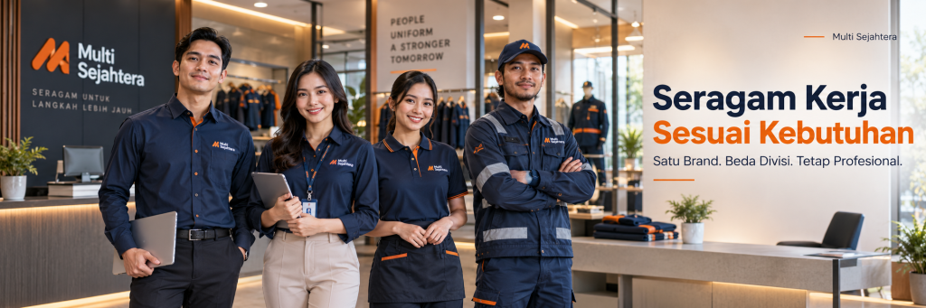 Satu Perusahaan, Beda Divisi, Beda Kebutuhan Seragam