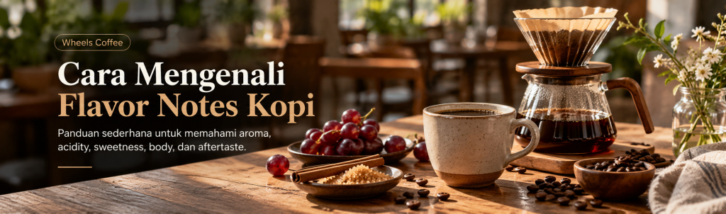 Kopi Bisa Terasa Fruity, Chocolatey, atau Floral? Ini Cara Mulai Mengenali Flavor Notes