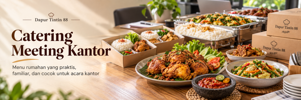 Meeting Lebih Nyaman dengan Menu yang Familiar: Kenapa Masakan Rumahan Cocok untuk Acara Kantor