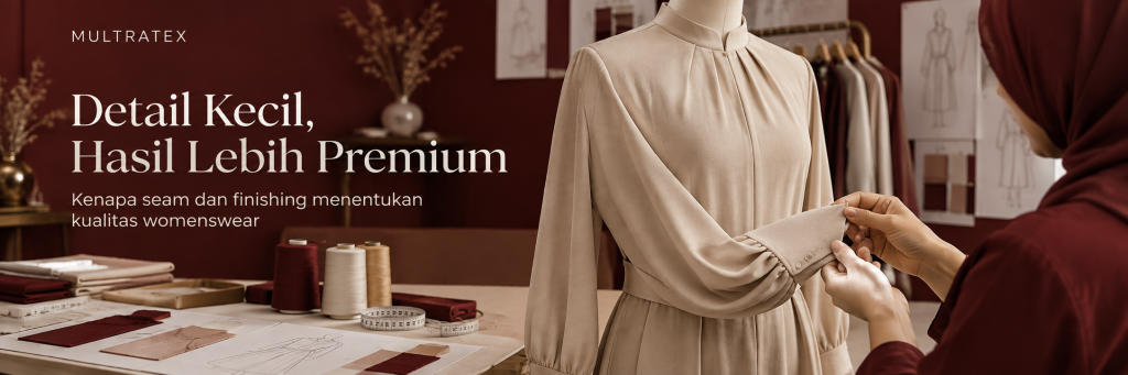 Detail Kecil yang Bikin Garment Terlihat Premium: Kenapa Seam dan Finishing Sangat Penting