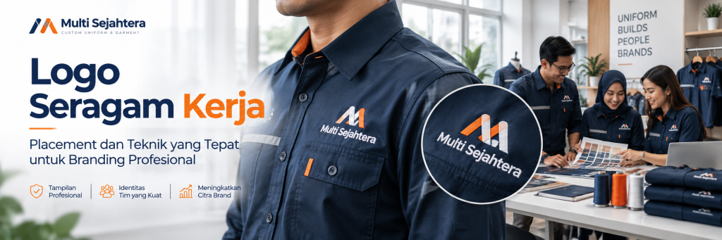 Logo di Seragam Bukan Sekadar Tempelan: Kenapa Placement dan Teknik Aplikasi Sangat Penting