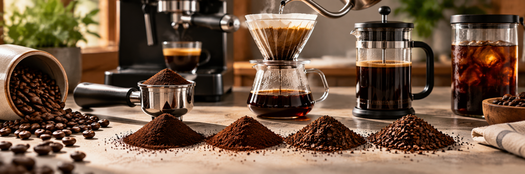 Beda Ukuran Gilingan, Beda Rasa: Kenapa Grind Size Penting dalam Brewing Kopi